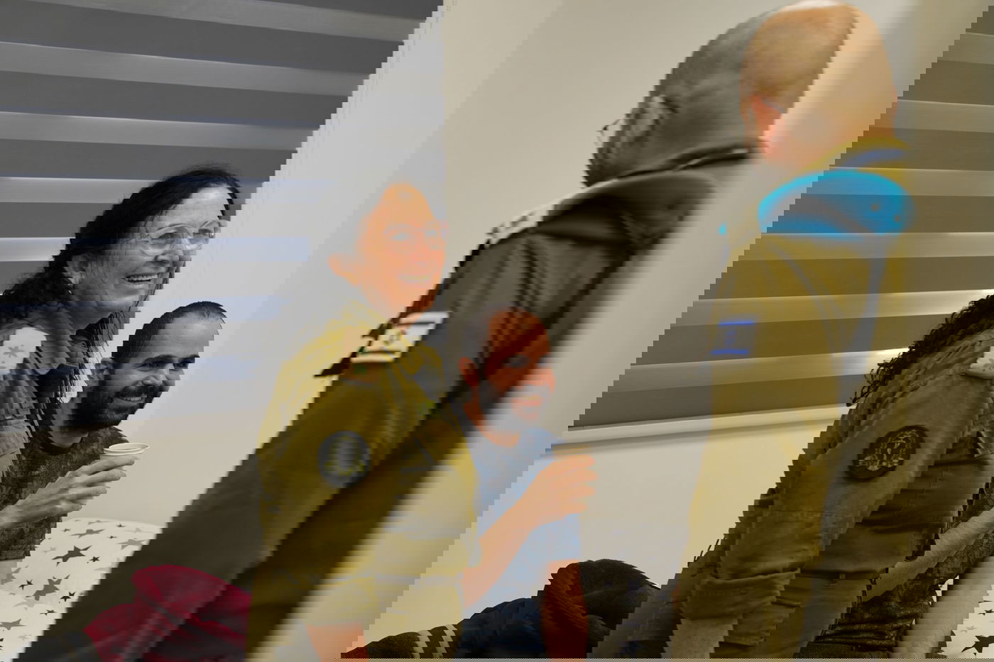 בנקודת הקליטה הקדמית