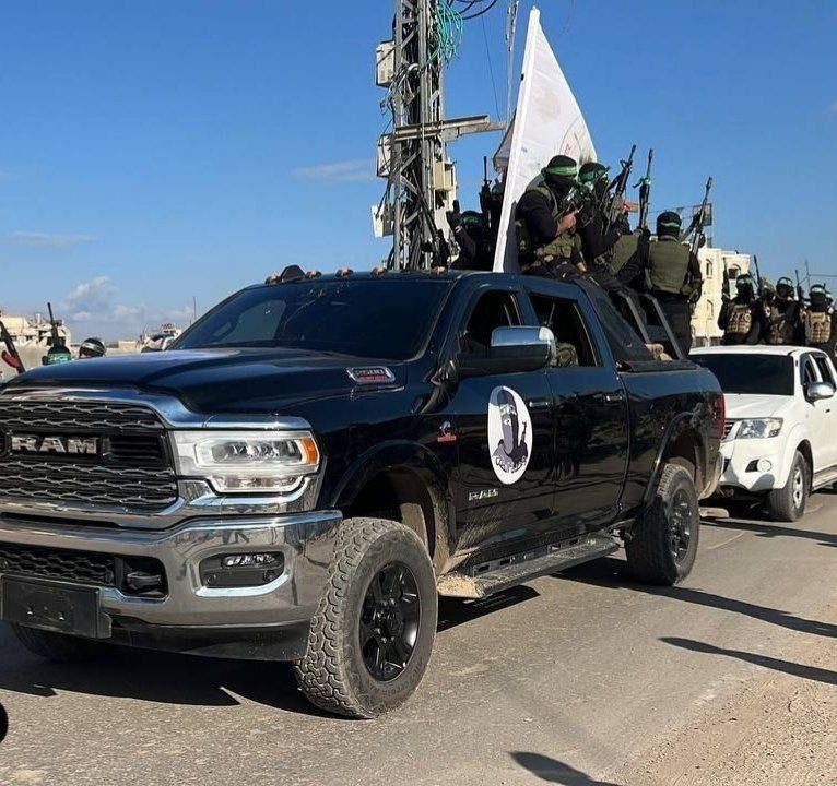 מחבלי חמאס במתקפה על העוטף