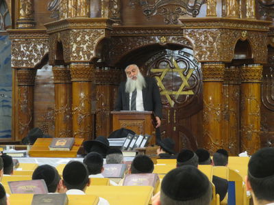 ראש הישיבה הגר"צ לב