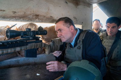 השר כ"ץ בגבול לבנון