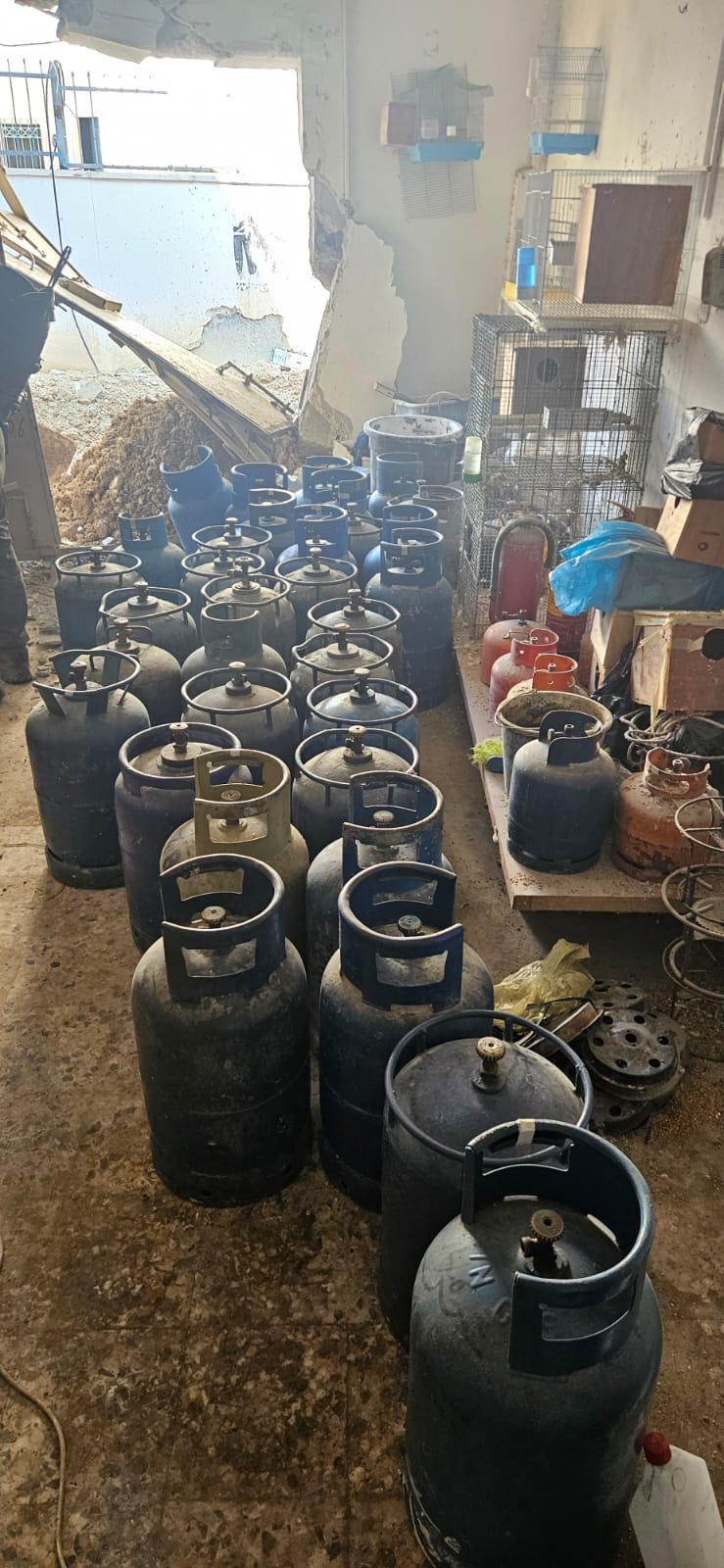 המטענים שנמצאו בטולכרם