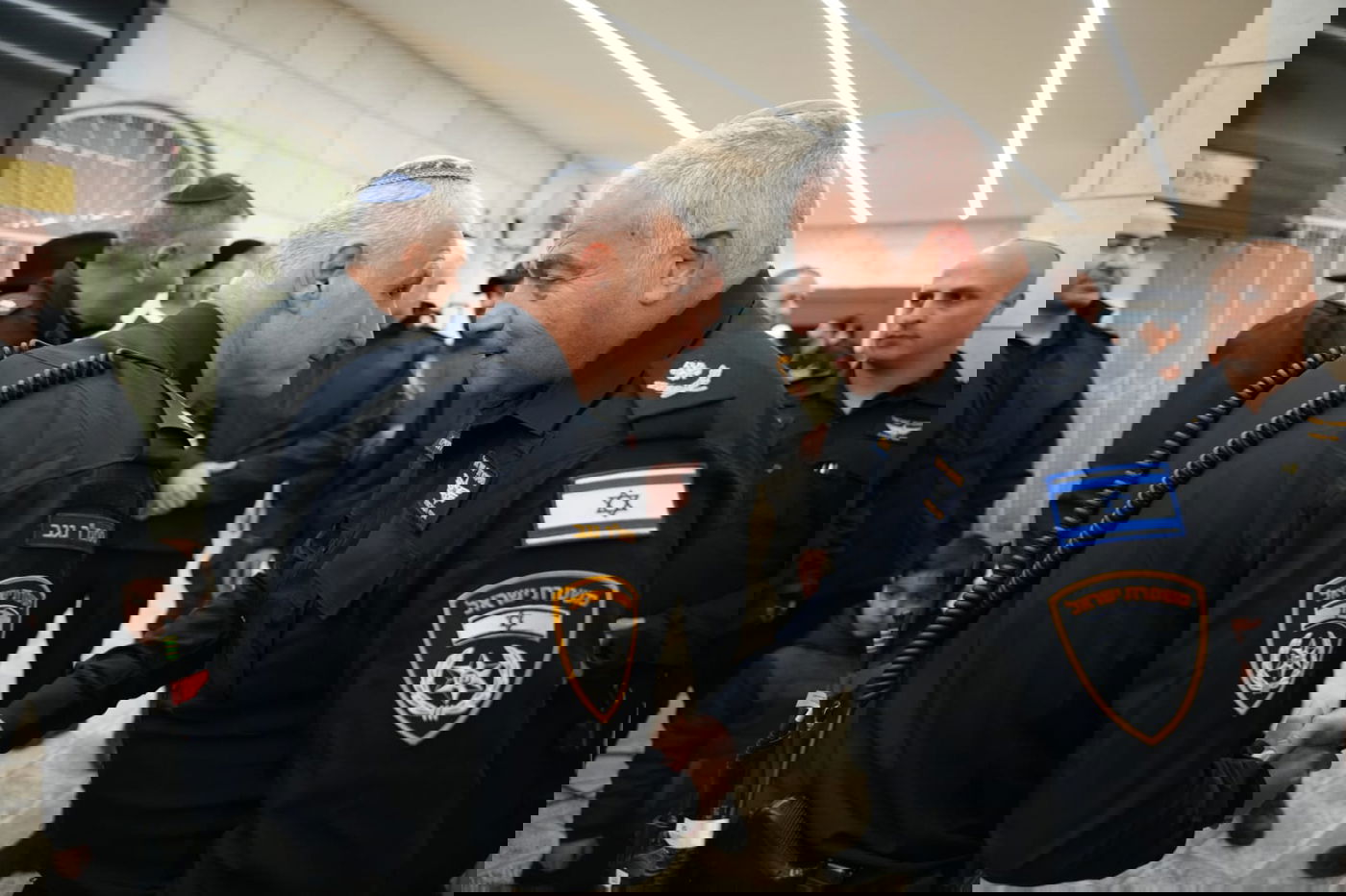 כוחות המשטרה בהילולת הבבא סאלי