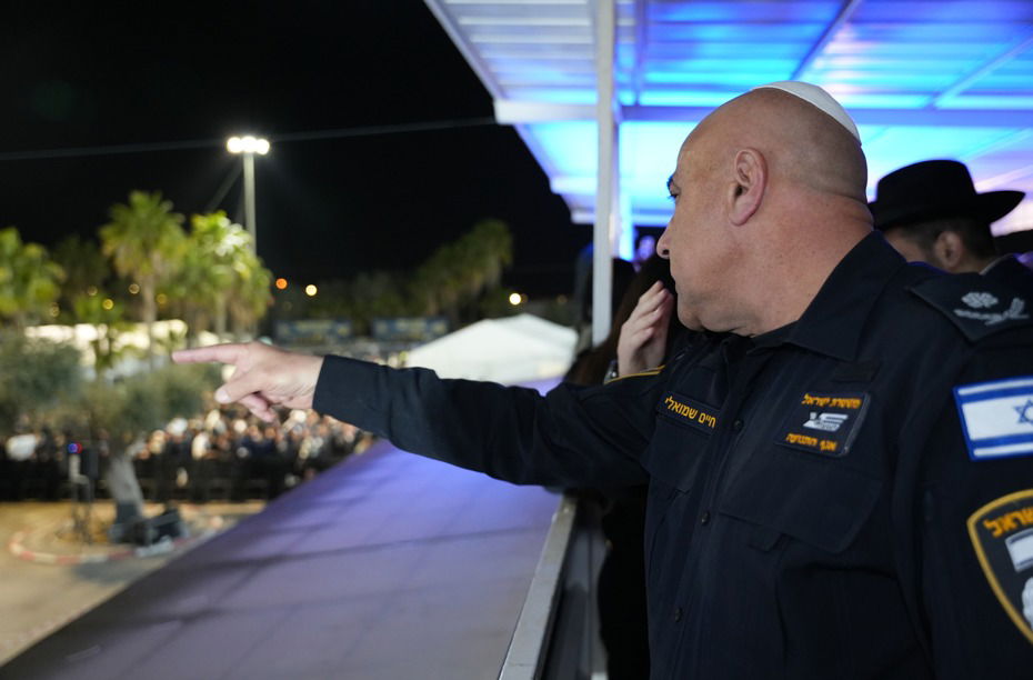 כוחות המשטרה בהילולת הבבא סאלי