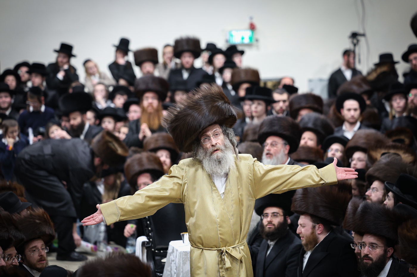 שבת אופריף לבן הגה"צ רבי אלימלך בידרמן