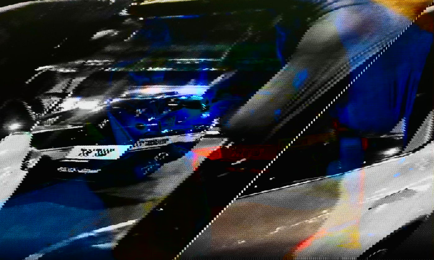 הפלסטיני גנב רכב אבל התסבך בדרך, הגיע לבית החולים בירושלים - ונעצר