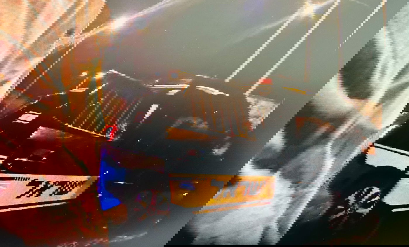 הפלסטיני גנב רכב אבל התסבך בדרך, הגיע לבית החולים בירושלים - ונעצר