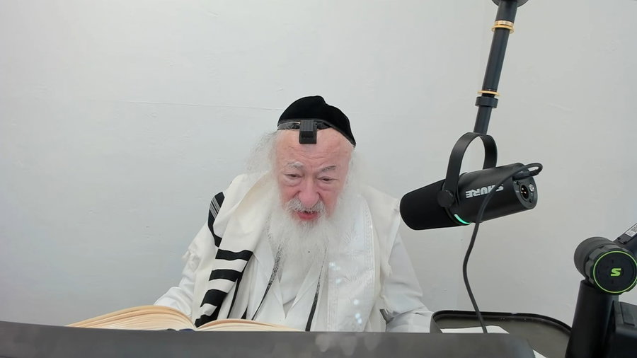 הרב יעקב דוד סטפנסקי בשיעור על מסכת יבמות