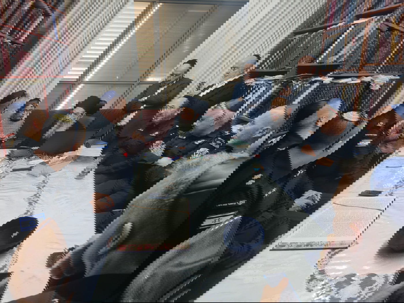 סיור פיקוד מרכז השב''ס בבני ברק