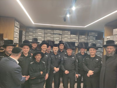 סיור פיקוד מרכז השב''ס בבני ברק