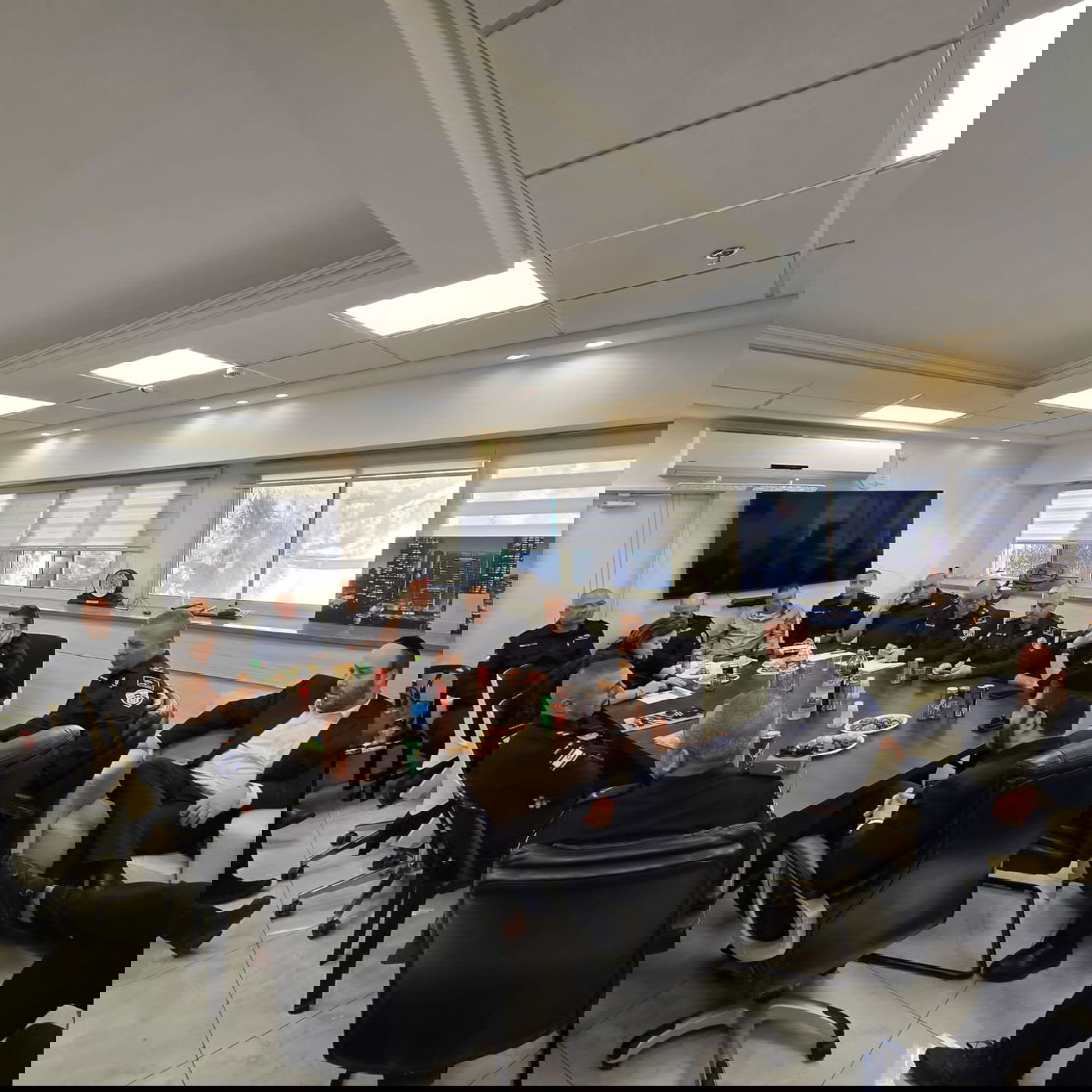 סיור פיקוד מרכז השב''ס בבני ברק