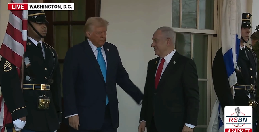 תמה הצהרת הנשיא טראמפ עם ראש הממשלה נתניהו
