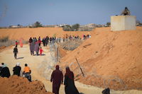 עזתים חוזרים לצפון הרצועה