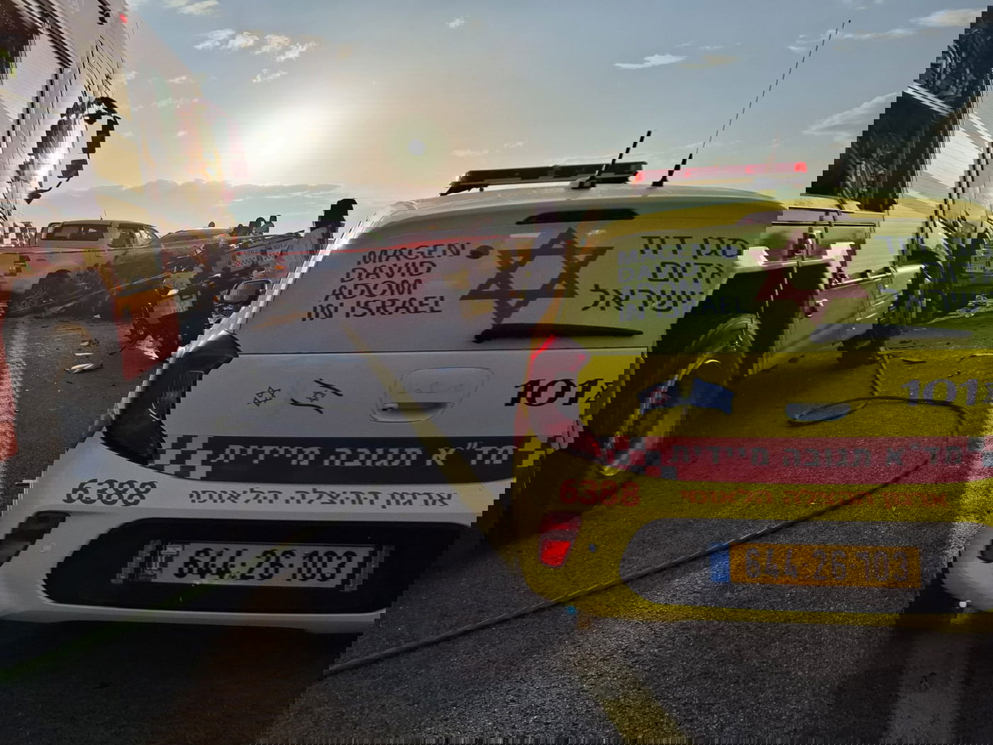 זירת התאונה, הלילה