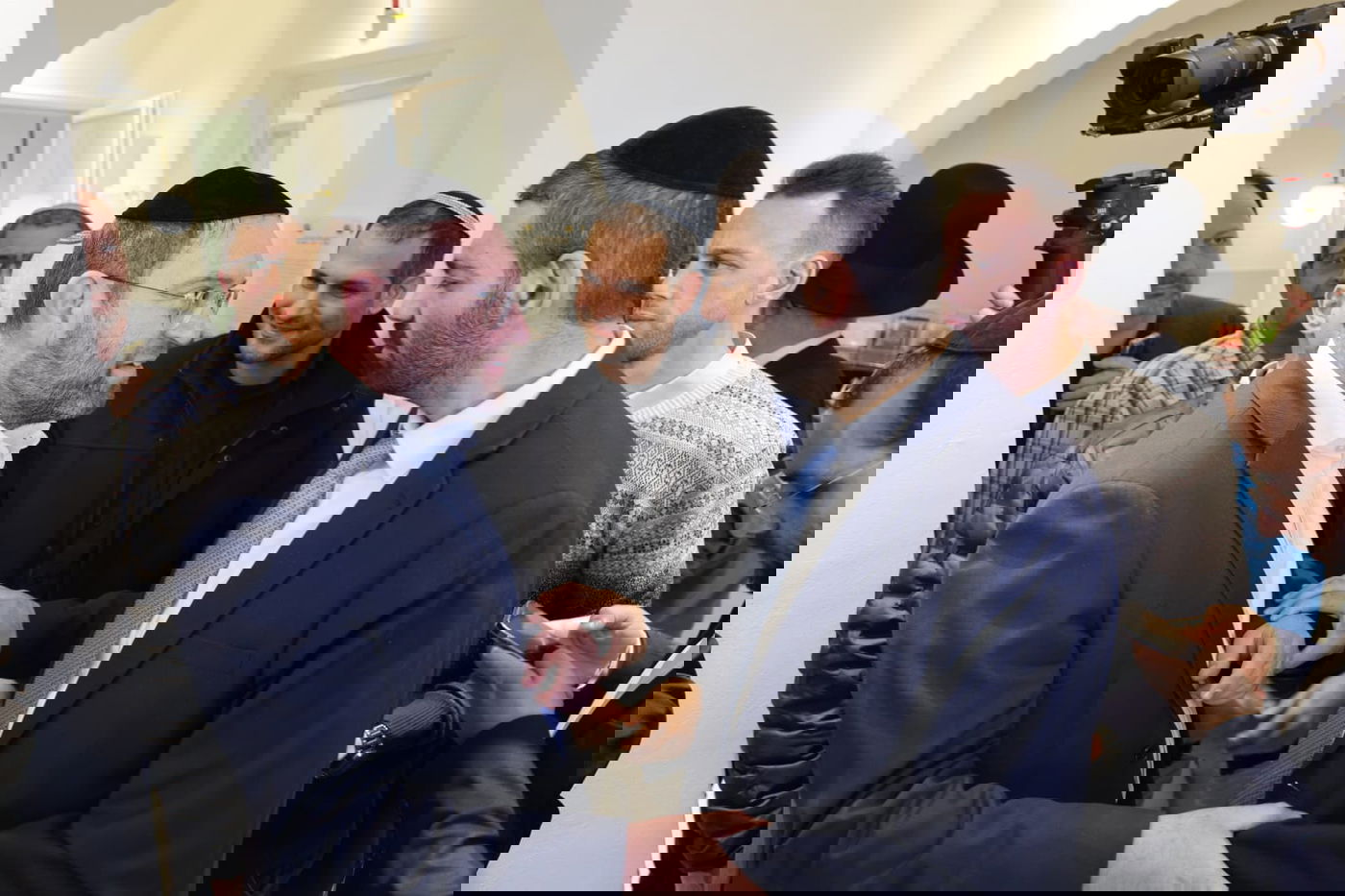 המשתתפים בטקס המרגש