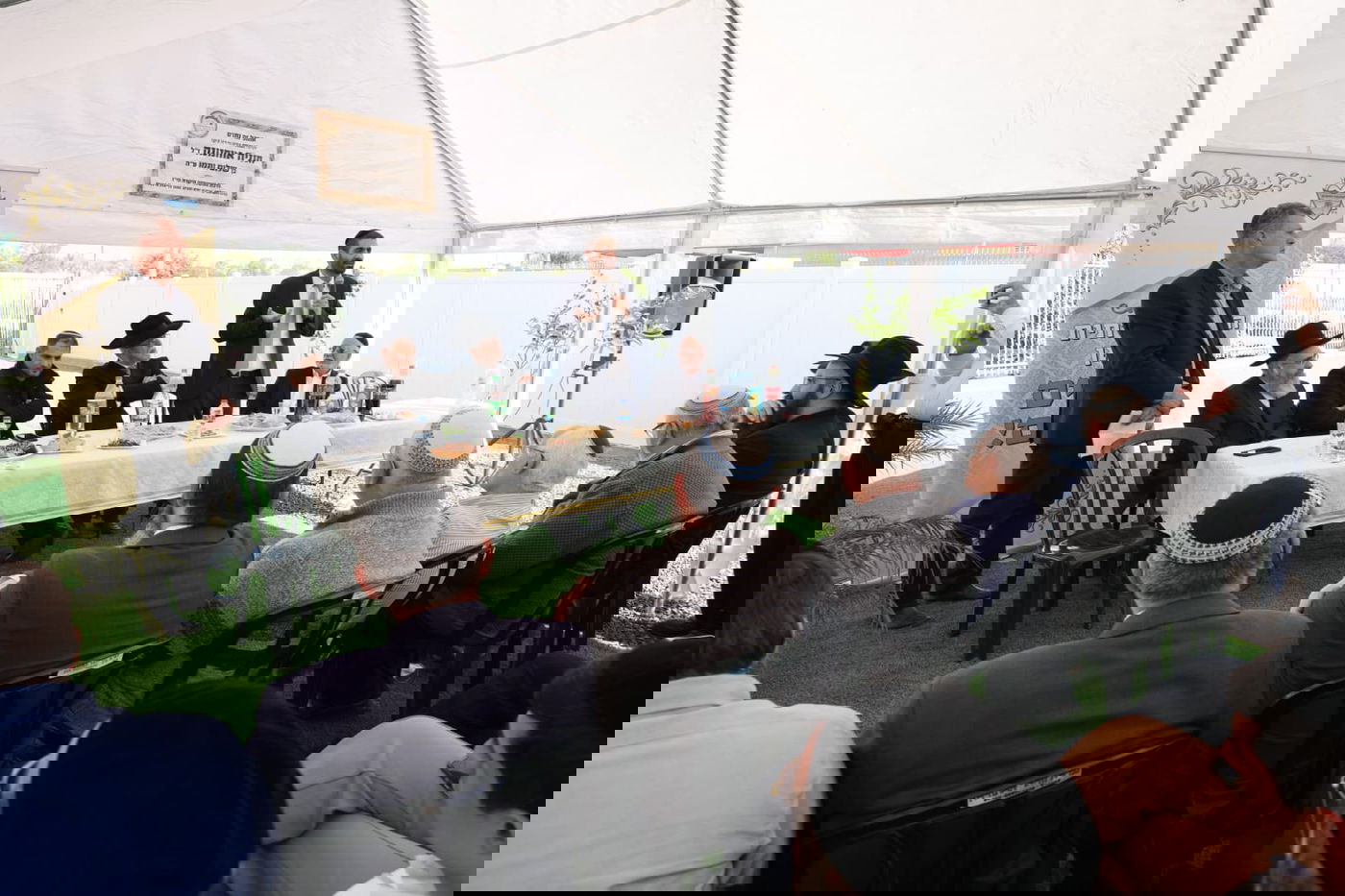 המשתתפים בטקס המרגש