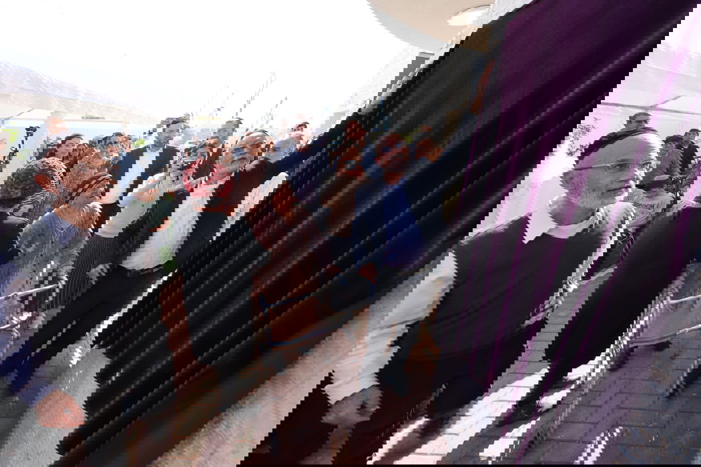 המשתתפים בטקס המרגש