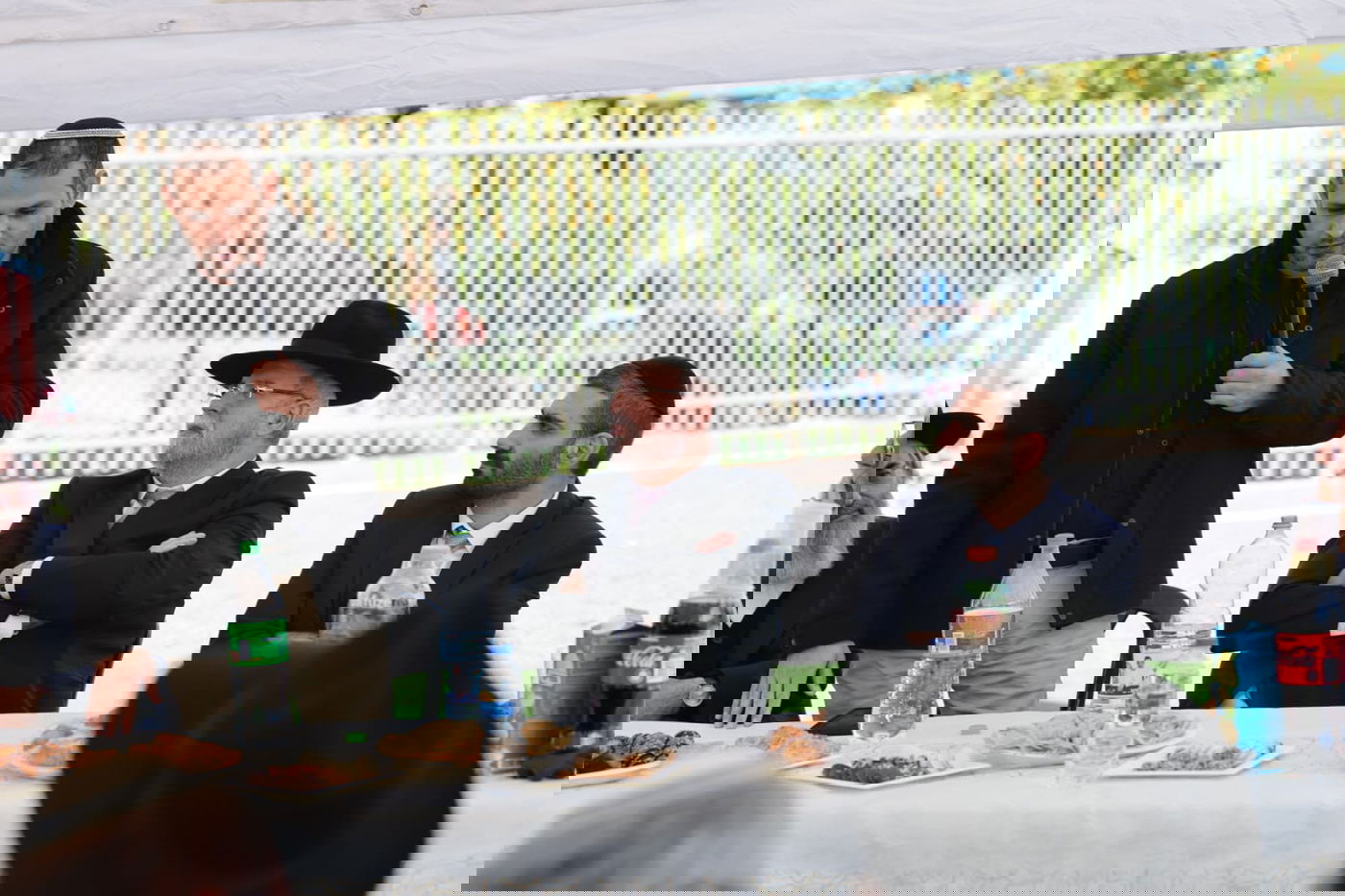 המשתתפים בטקס המרגש