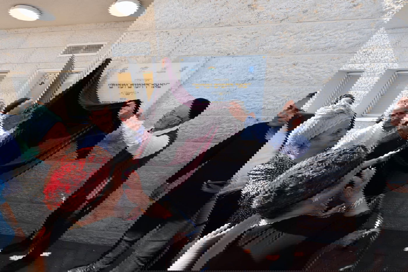 המשתתפים בטקס המרגש