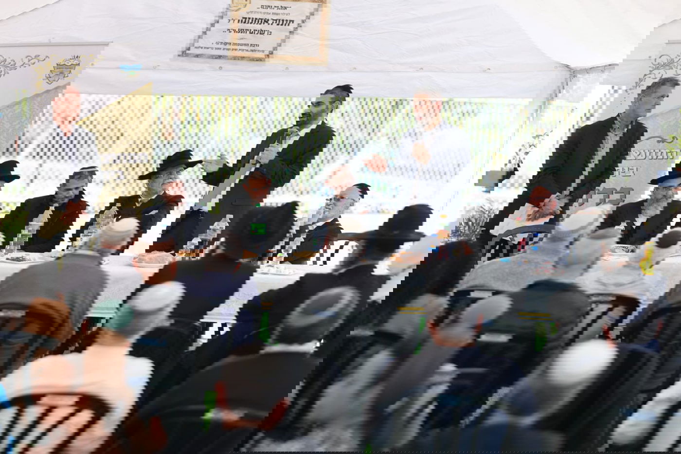 המשתתפים בטקס המרגש