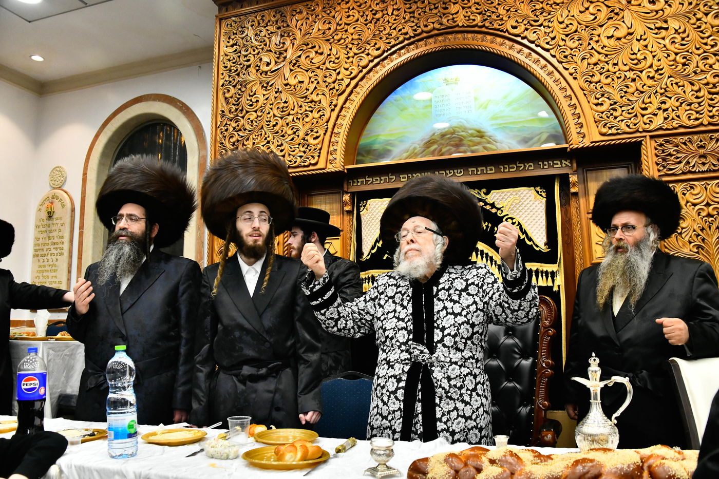 שמחת השבע ברכות בבית סטראפקוב - צאנז - לעלוב 