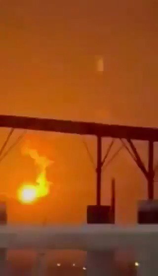תיעוד מהתקיפה הערב בלבנון