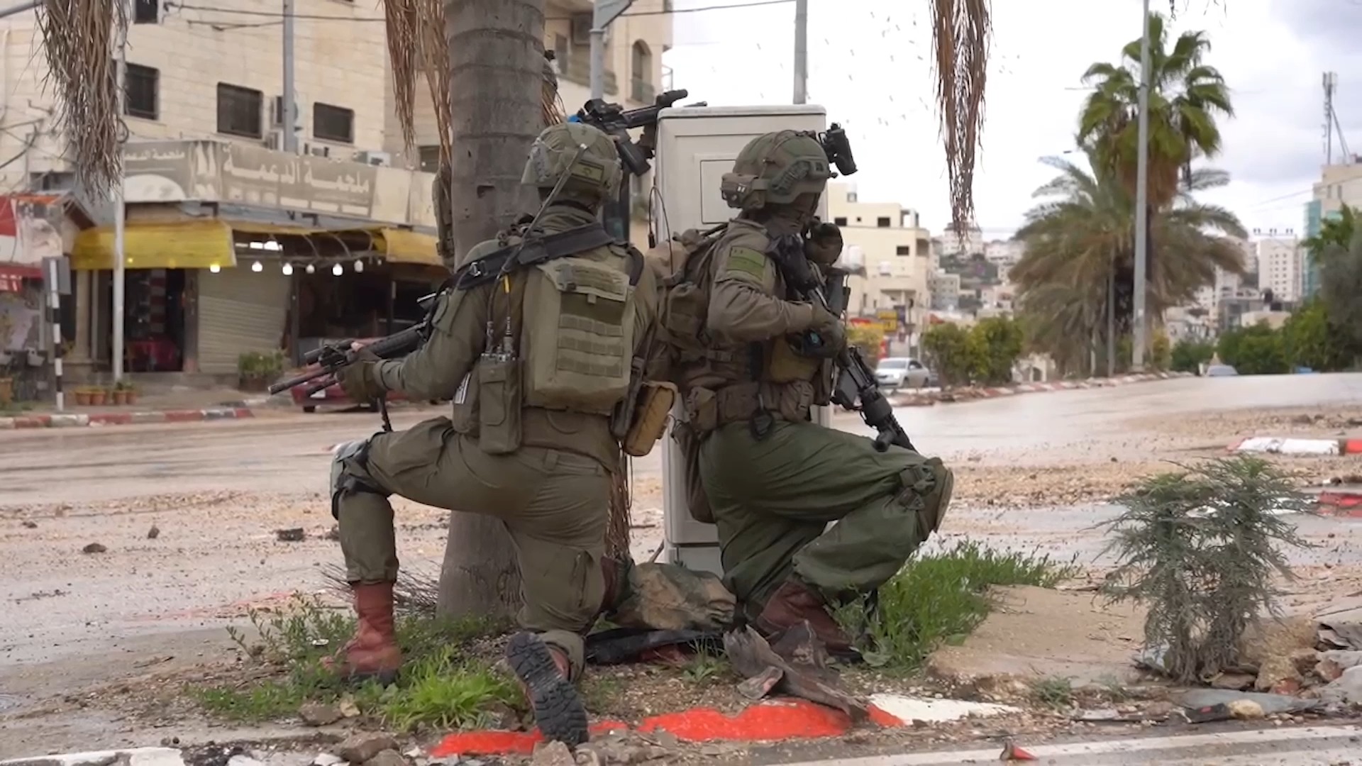 תיעוד מפעילות הכוחות בטולכרם ונור א-שמס