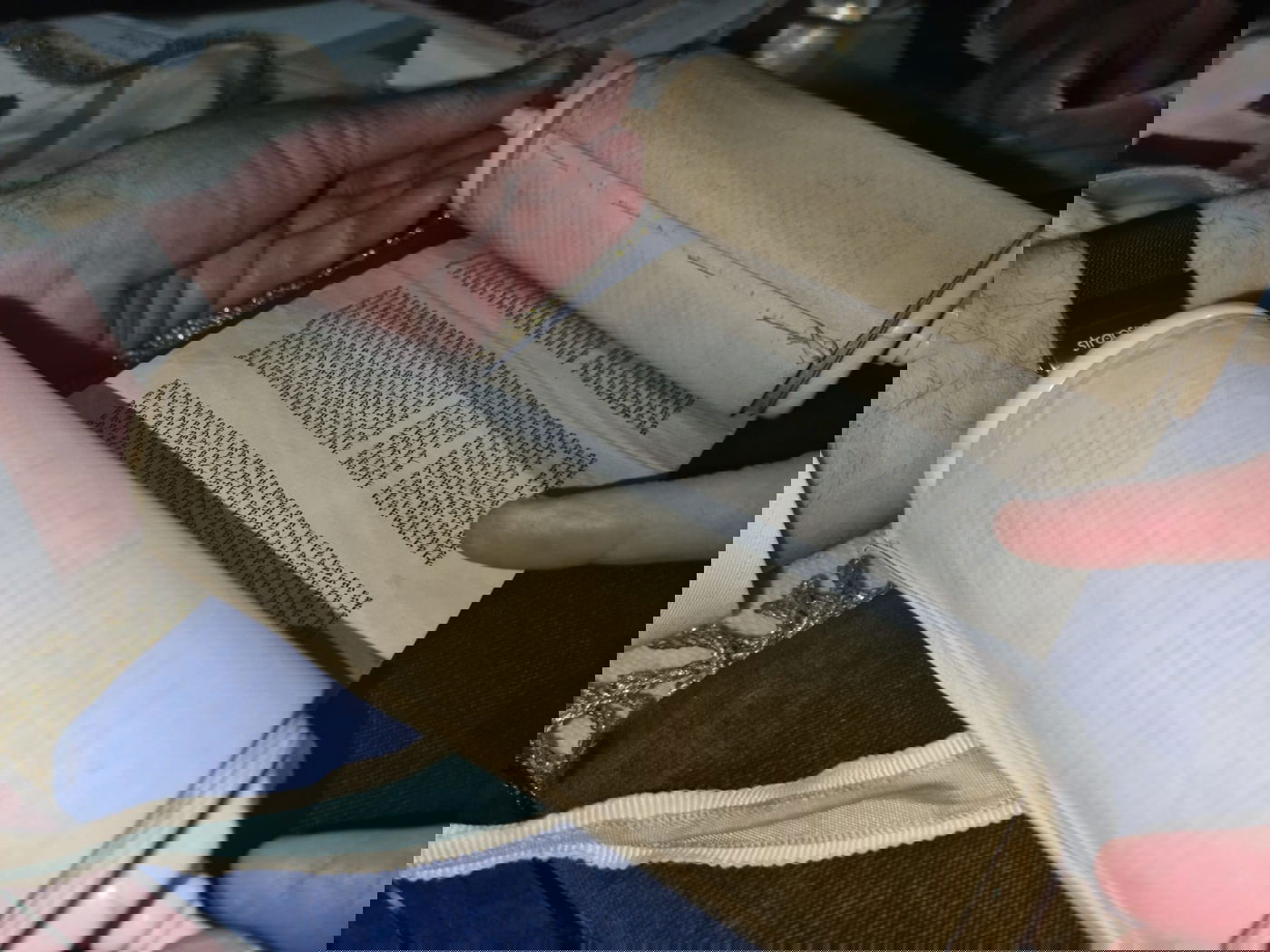 18 ס"מ גובה: כך נראה ספר התורה המיניאטורי בבית הנשיא