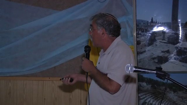 הרצאתו של חוקר ארץ ישראל ז'אבו ארליך הי"ד בכנס שומרון השלישי, אודות מקום קבורת השבטים בשכם