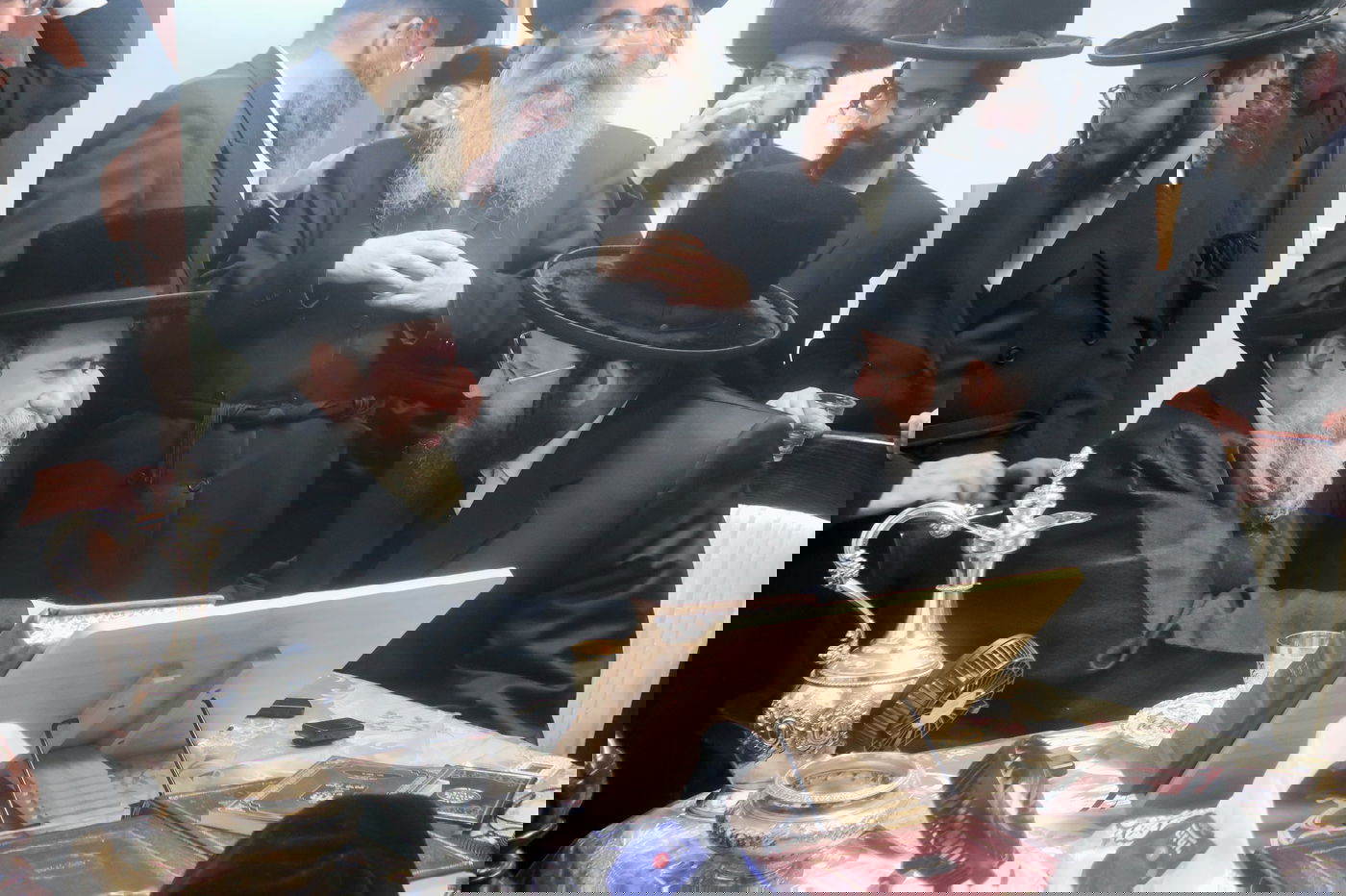 גאב"ד ציריך הגה"צ ר' צבי אלימלך פאדווא בביקור בארה"ק