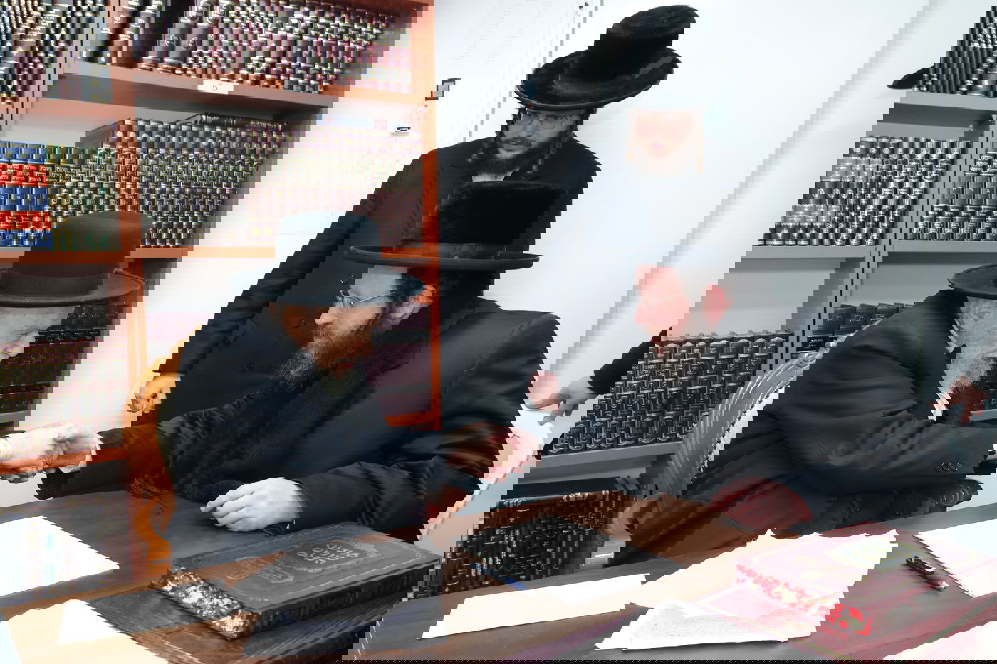 גאב"ד ציריך הגה"צ ר' צבי אלימלך פאדווא בביקור בארה"ק