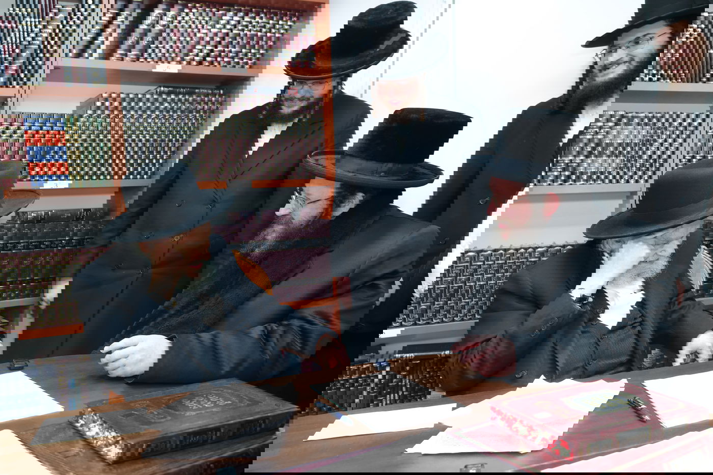 גאב"ד ציריך הגה"צ ר' צבי אלימלך פאדווא בביקור בארה"ק