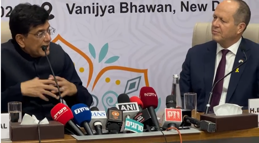 שרי הכלכלה של ישראל והודו