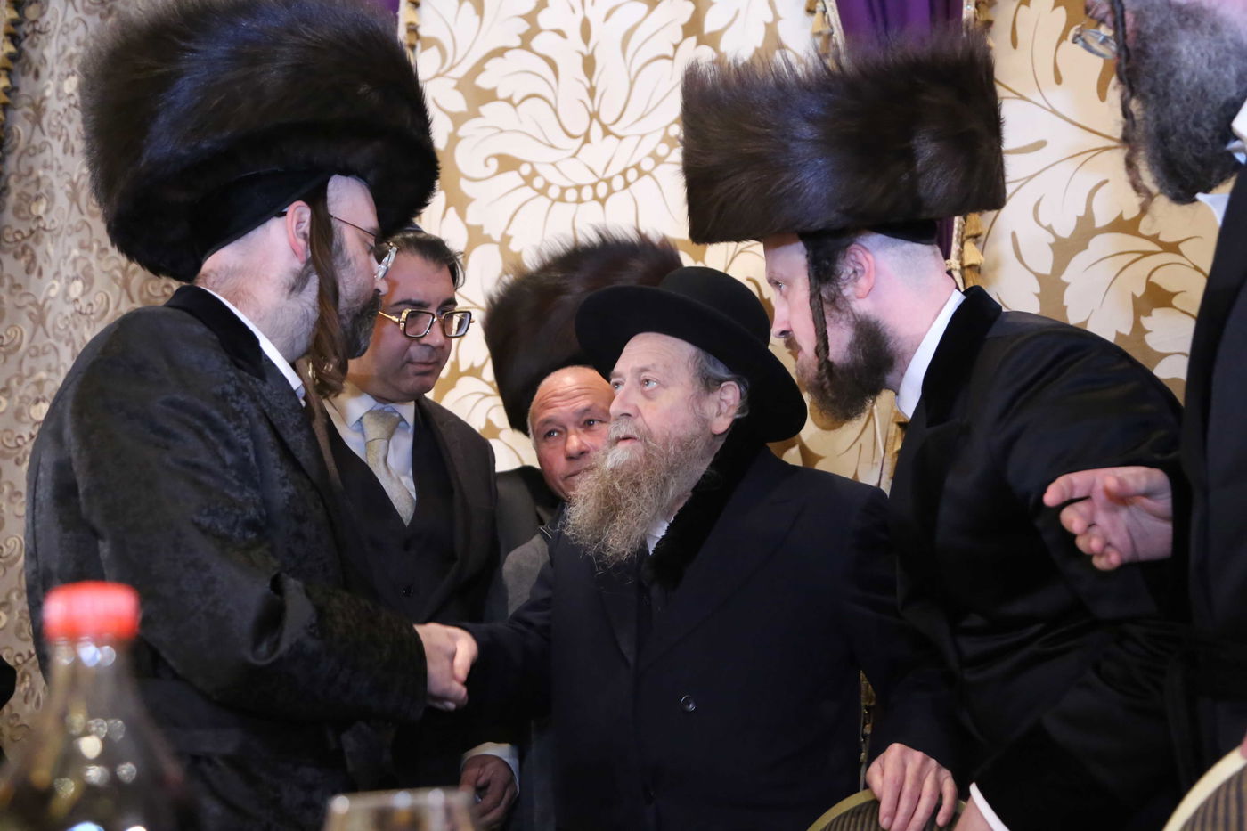 בשמחת נישואי אחיו שיחי' לפני כחודש ימים