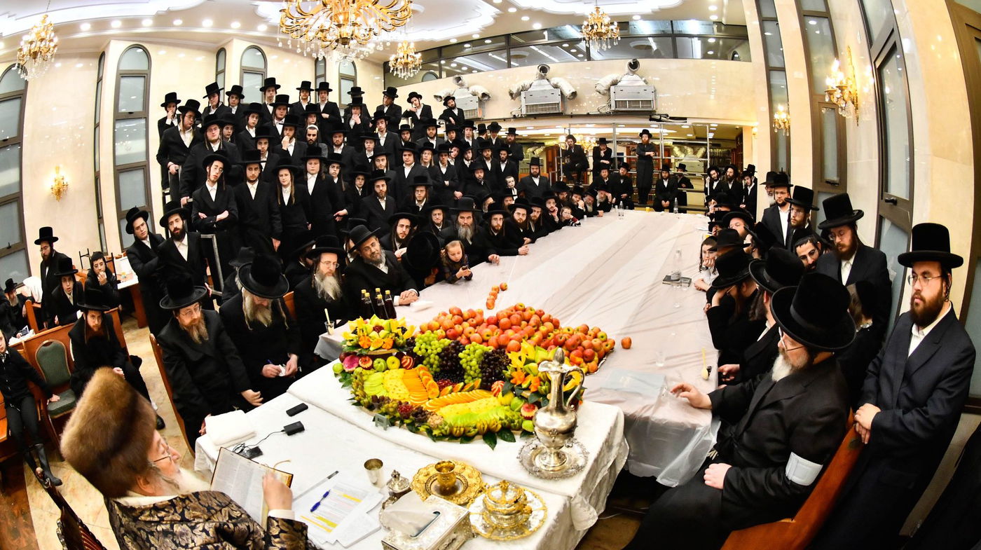 ט"ו בשבט בחצה"ק ספינקא