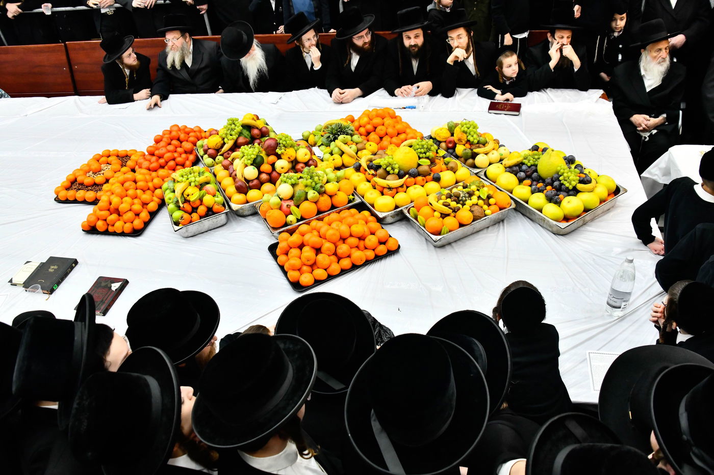 האדמו"ר מנדבורנה בטיש ט"ו בשבט