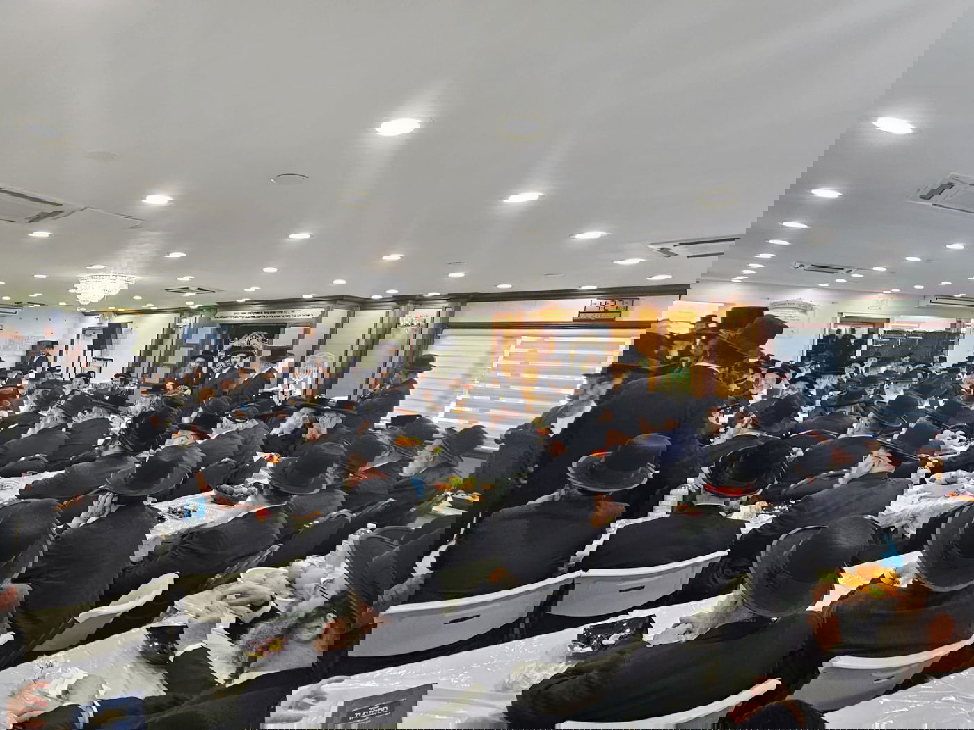 האדמו"ר מסאטמר בטיש ט"ו בשבט במיאמי