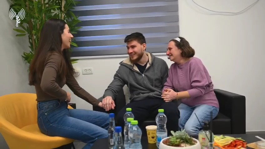 רגעי המפגש המרגשים