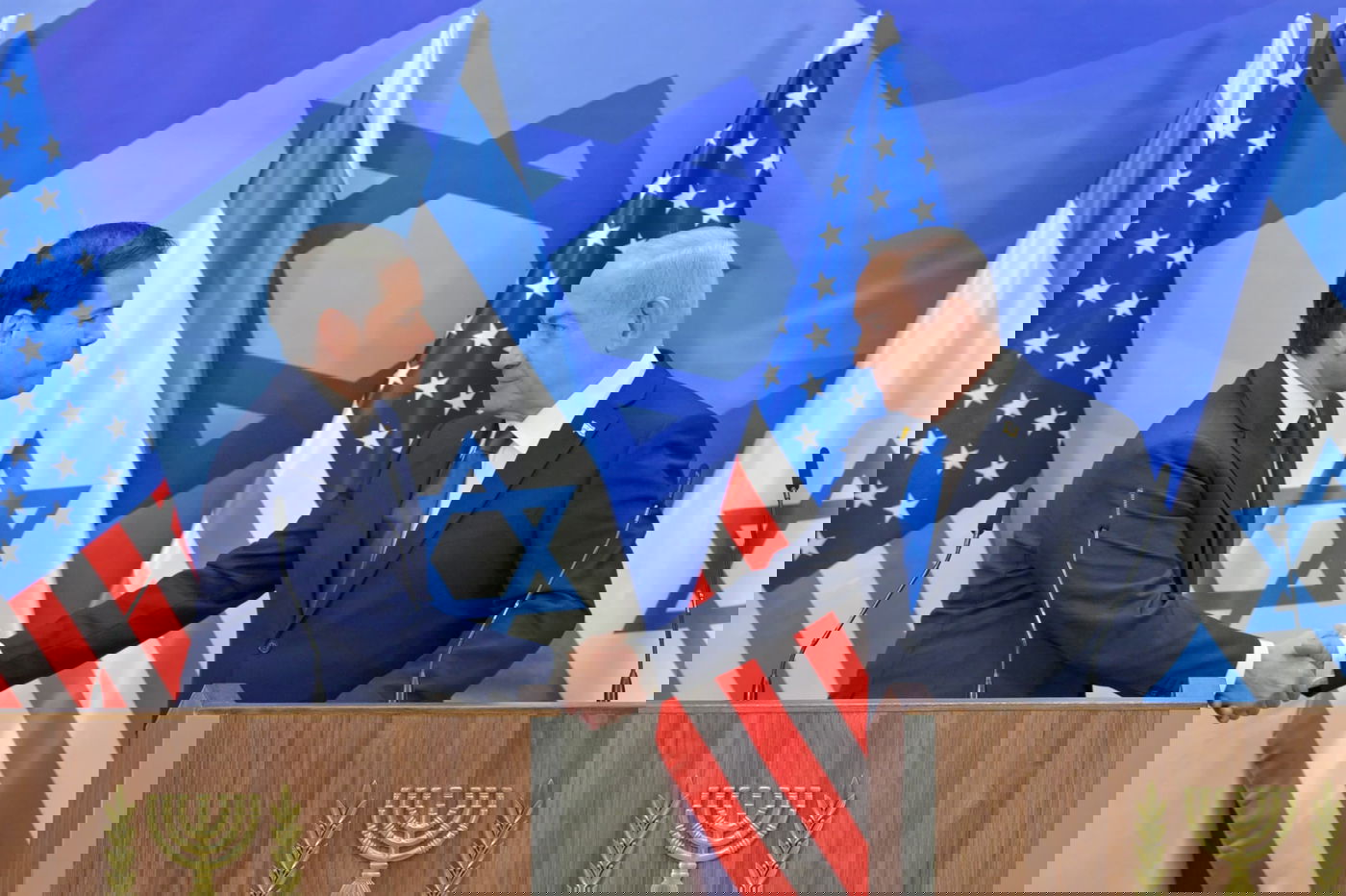 נתניהו עם שר החוץ של טראמפ