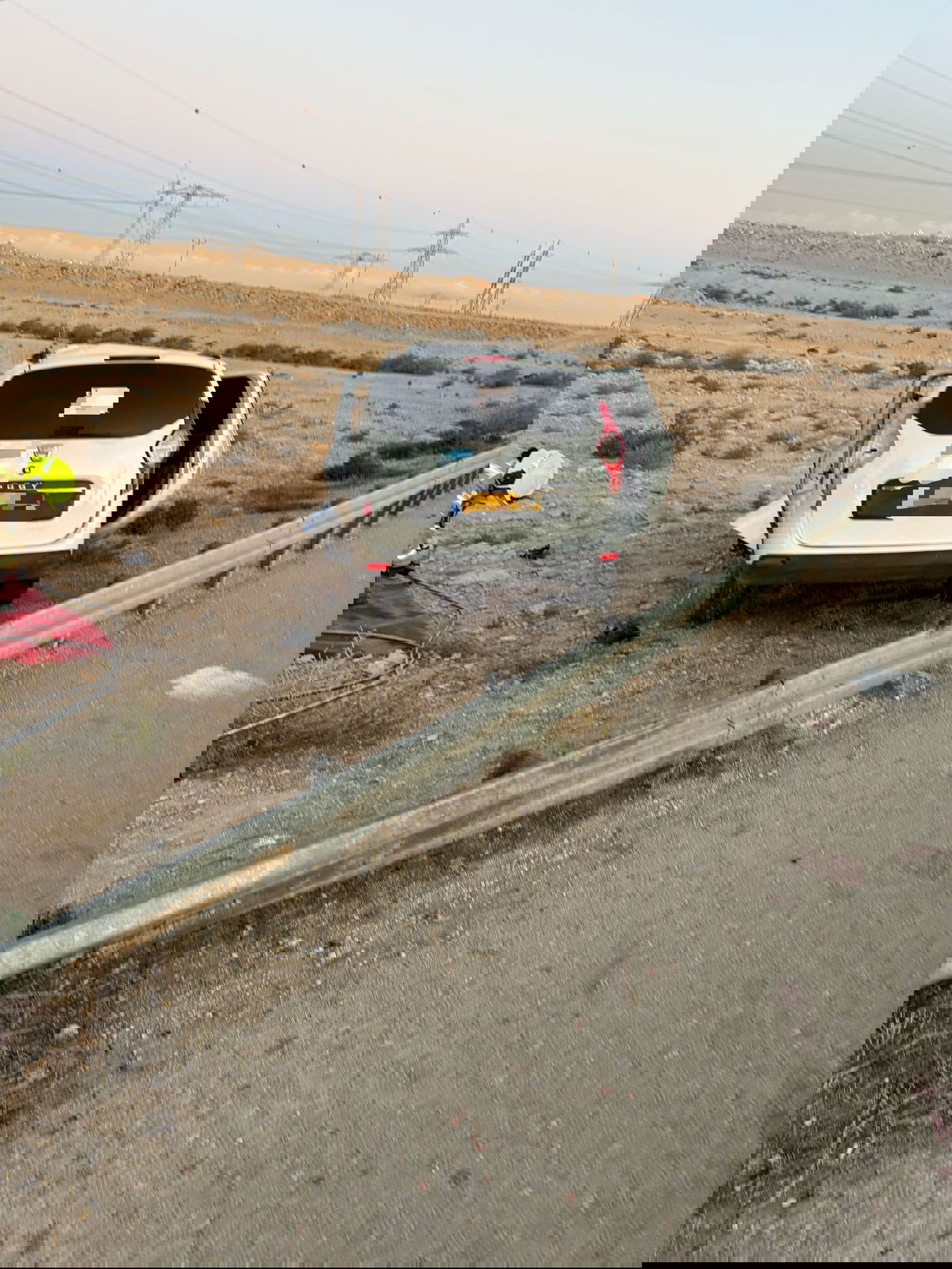 זירת התאונה