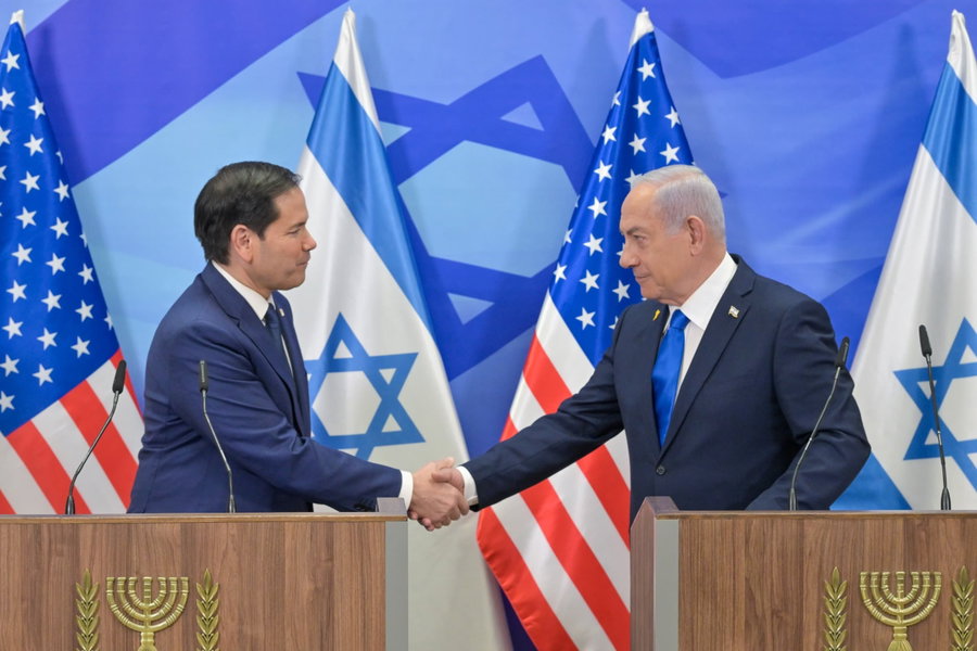 נתניהו ורוביו