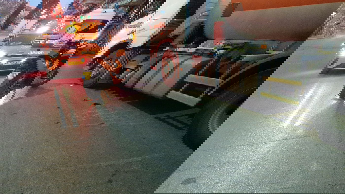 זירת התאונה, הלילה