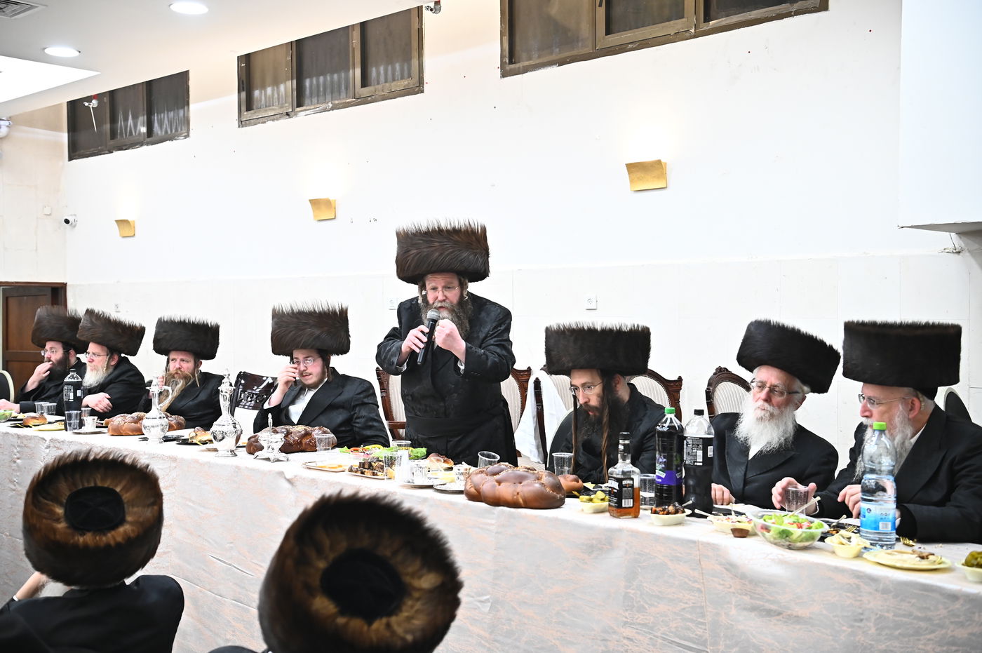 שמחת השבע ברכות בחצה"ק קרעטשניף - תולדות אהרן - קאסוב ויז'ניץ