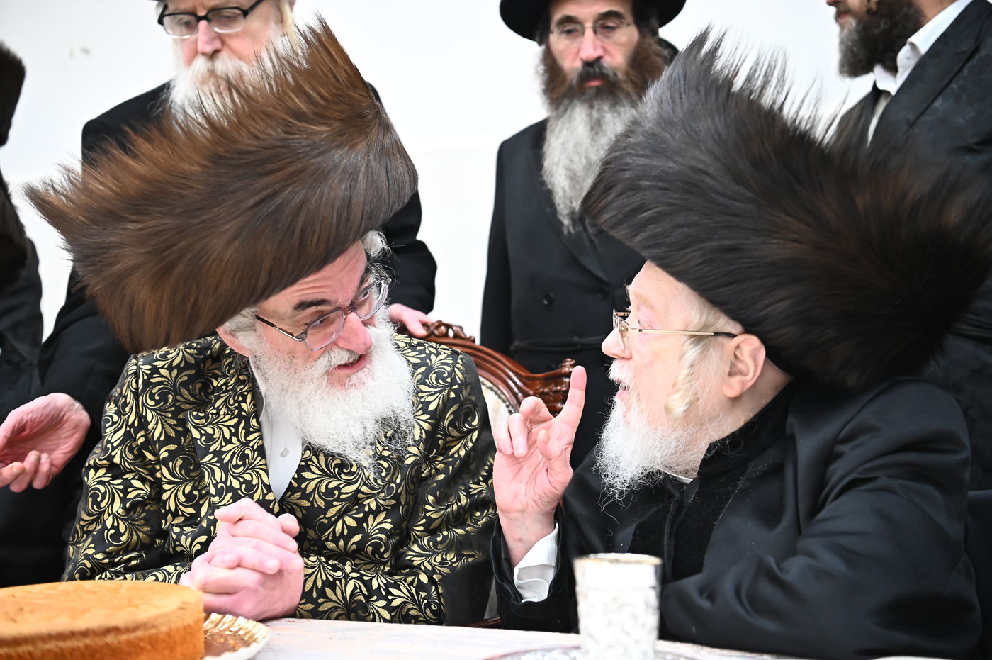 שמחת השבע ברכות בחצה"ק קרעטשניף - תולדות אהרן - קאסוב ויז'ניץ