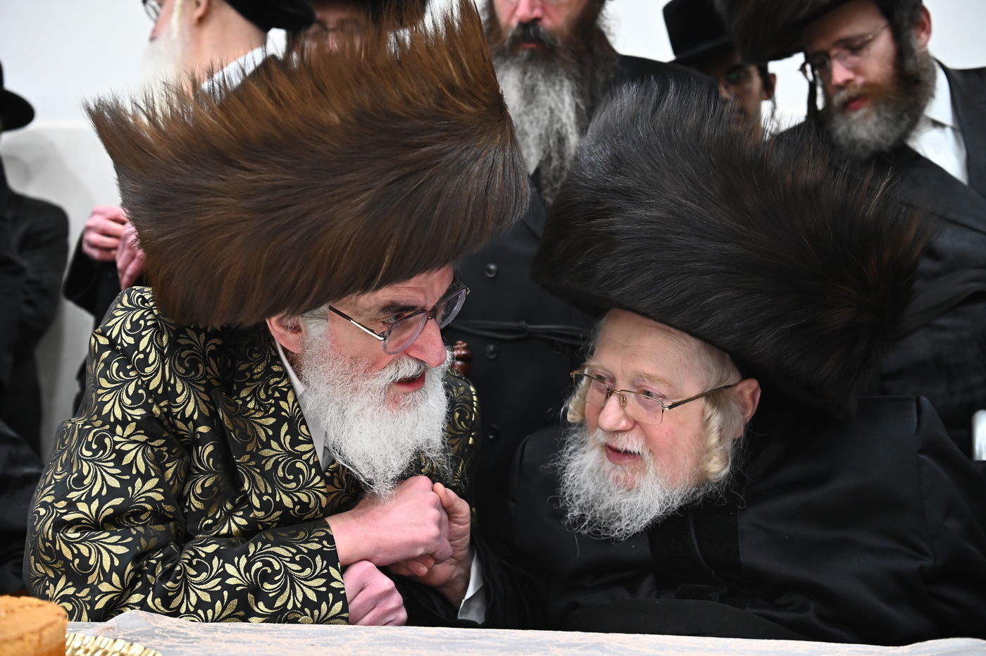 שמחת השבע ברכות בחצה"ק קרעטשניף - תולדות אהרן - קאסוב ויז'ניץ