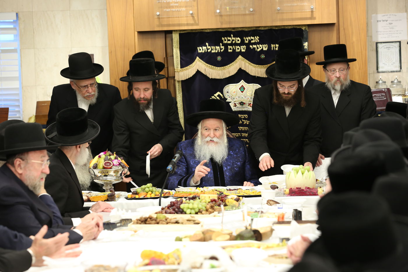 ט"ו בשבט בחצה"ק באבוב