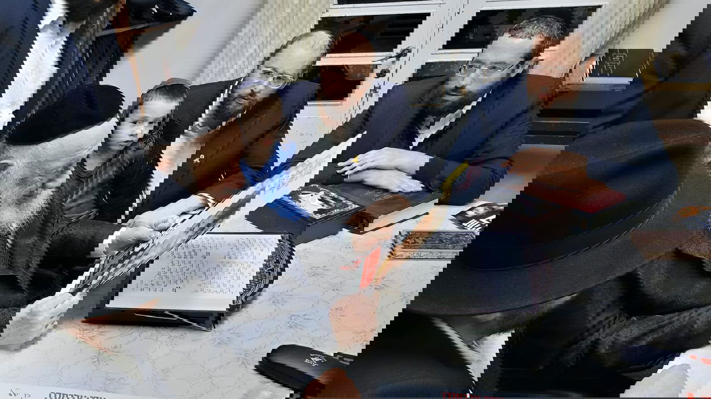 ביקור המשפחות אצל הגרב"ד פוברסקי