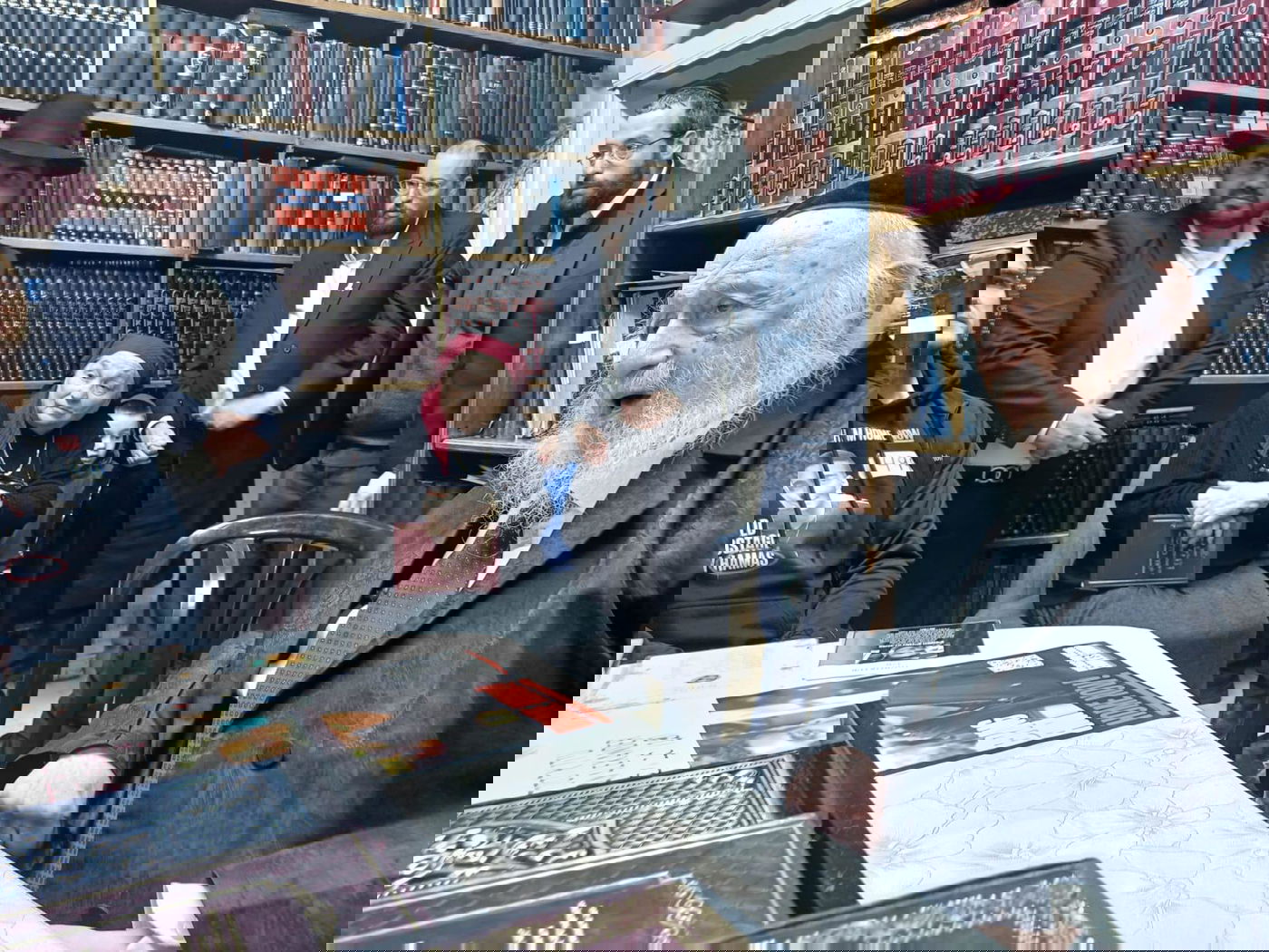 ביקור המשפחות אצל הגרב"ד פוברסקי