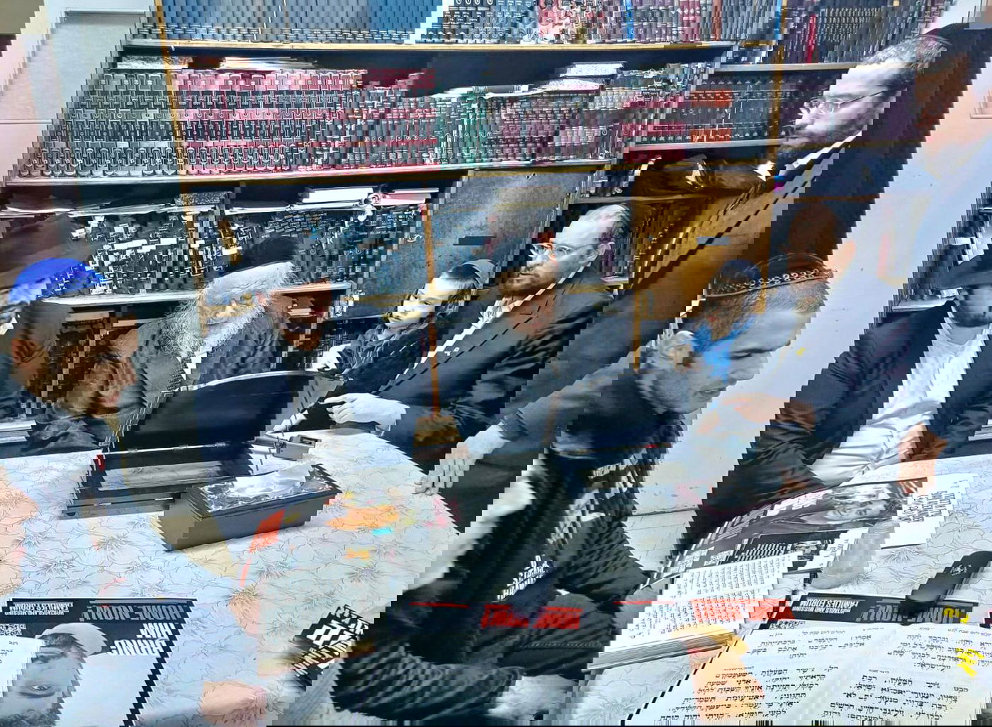 ביקור המשפחות אצל הגרב"ד פוברסקי