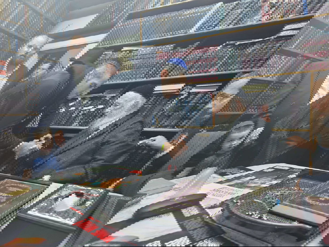 ביקור המשפחות אצל הגרב"ד פוברסקי