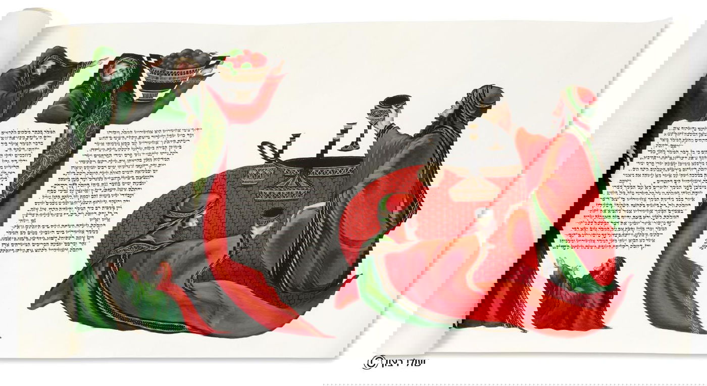 "פריט נדיר" – המגילה ששינתה את הכללים בעולם האמנות היהודית